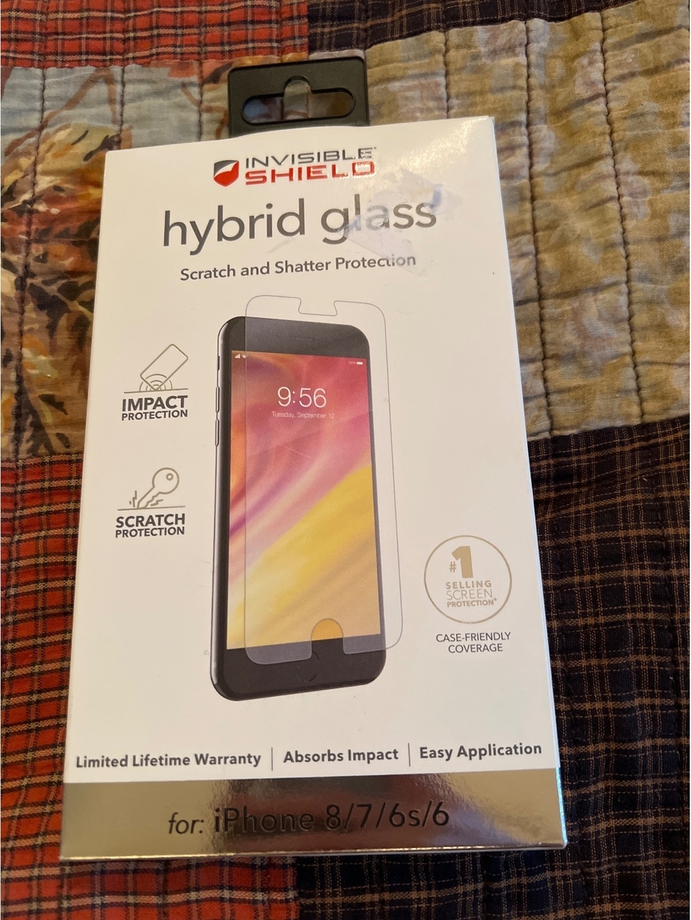 Invisible Shield Hybrid Glass Screen Protector for iPhone 8/7/6s/6
